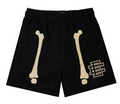 Eric Emanuel Mesh black Bone Shorts