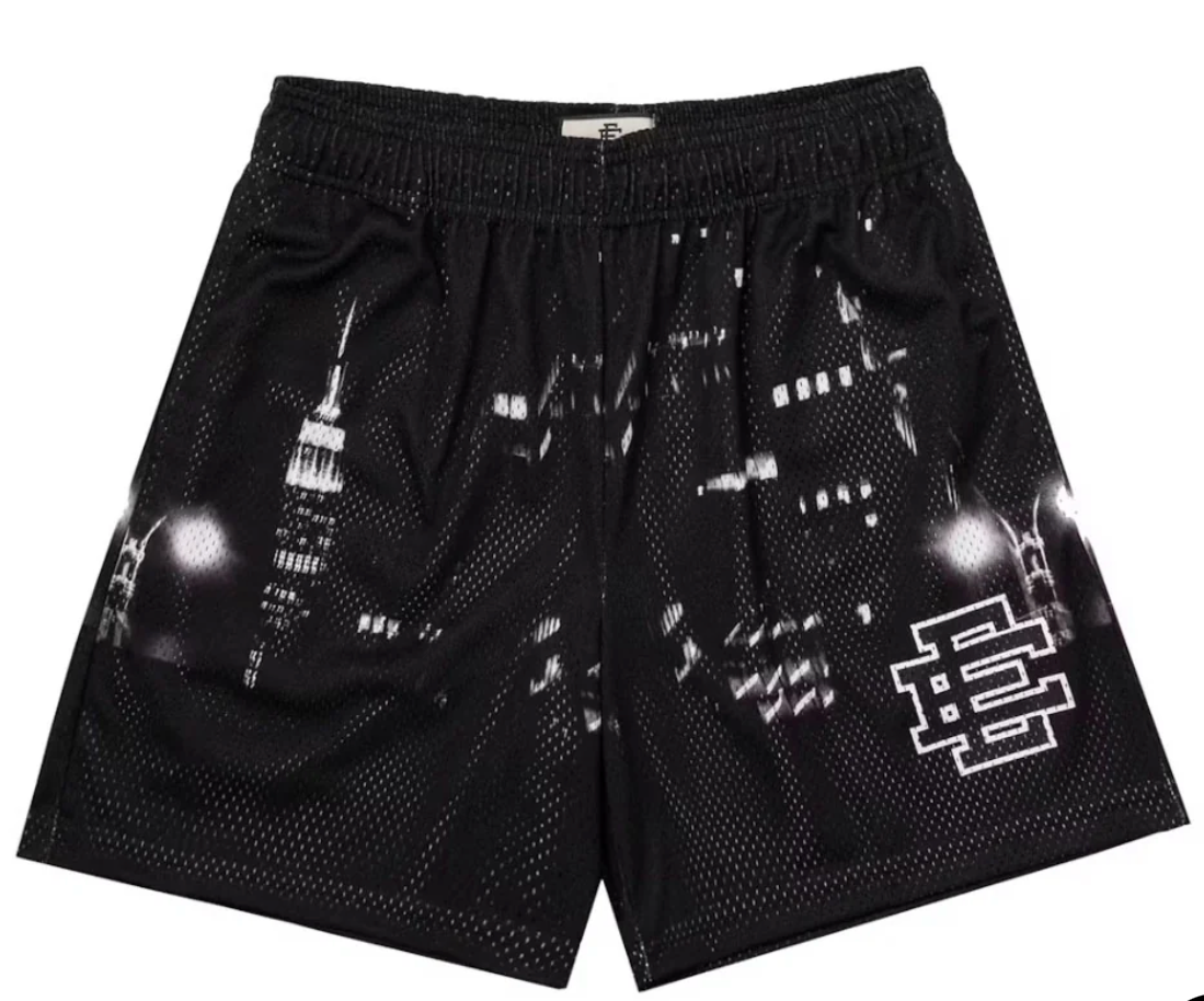 Basic Shorts Black Skyline