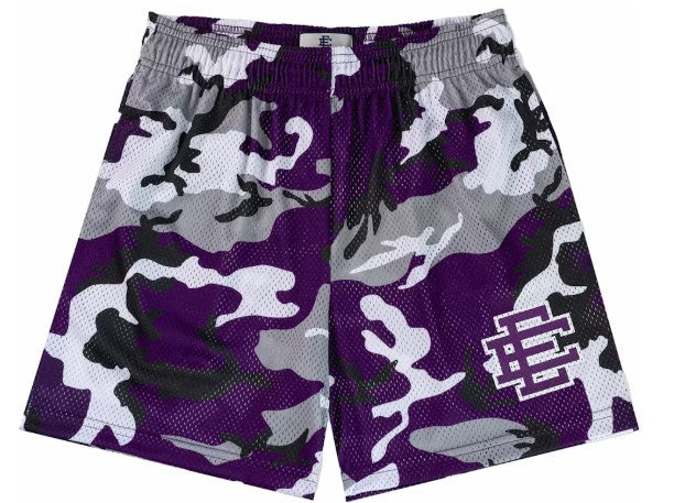EE Basic Short Purple Black Camo