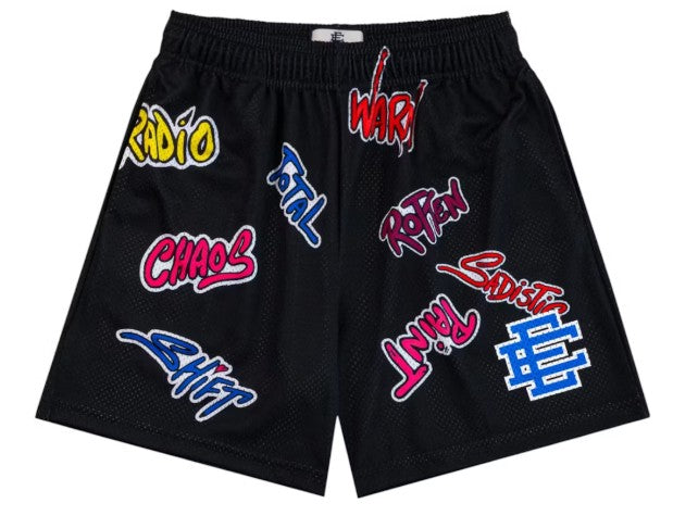 Eric Emanuel x Matty Boy EE Shorts Black Blue