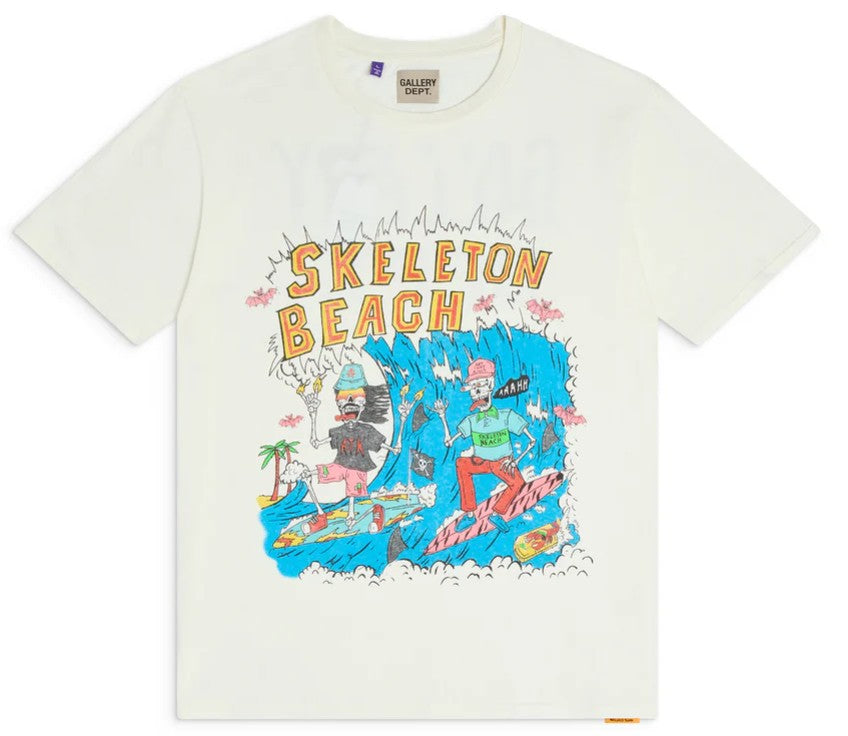 Gallery Dept. Skeleton Beach Surf Tee White