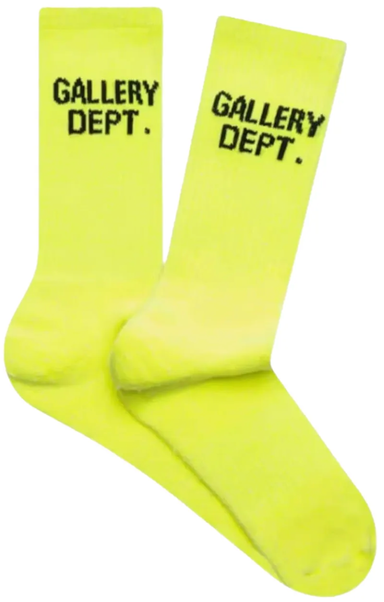 Gallery Dept. Neon green Socks