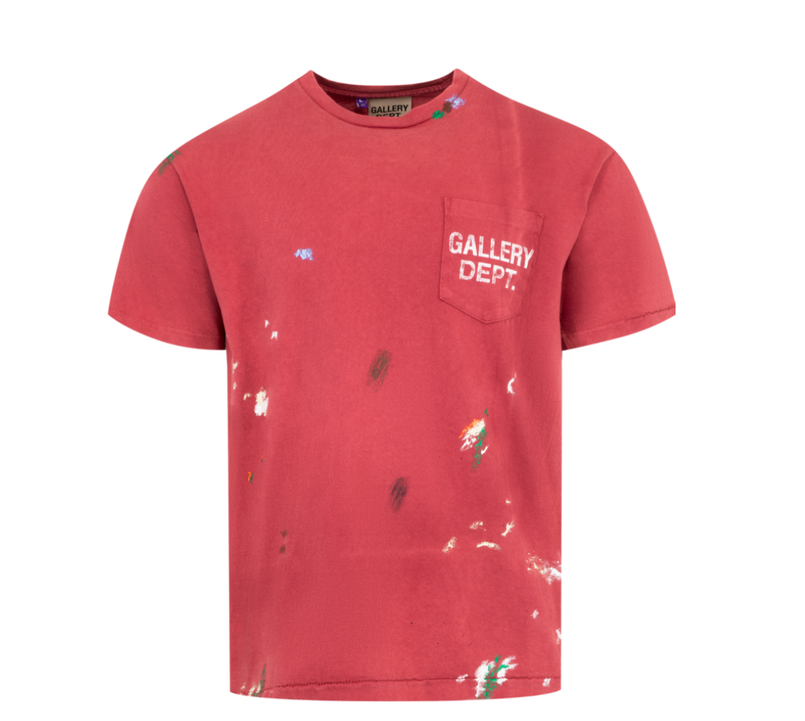 Gallery Dept. Vintage Logo Painted Tee Red