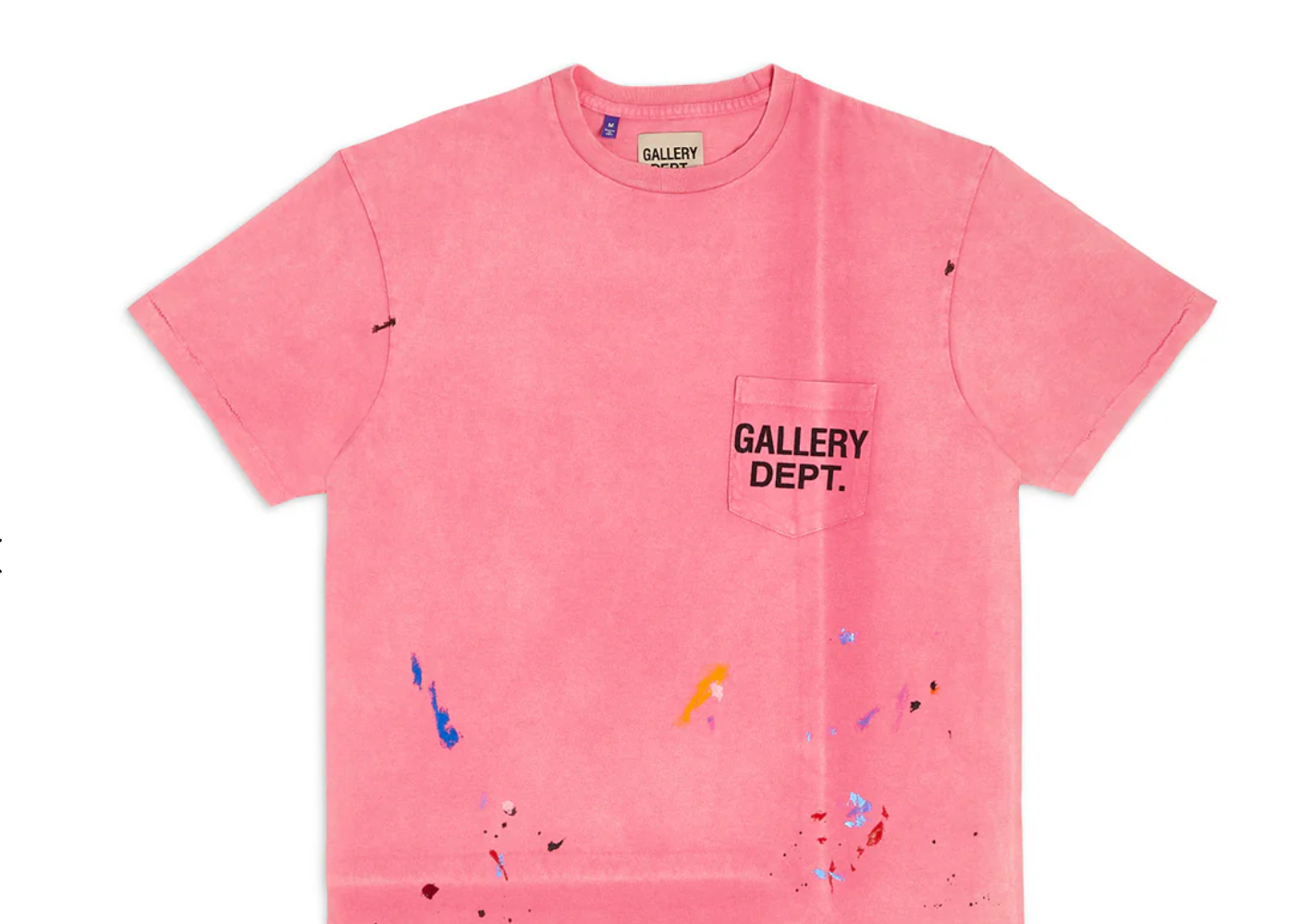 Gallery Dept. Vintage Logo Painted Tee Pink