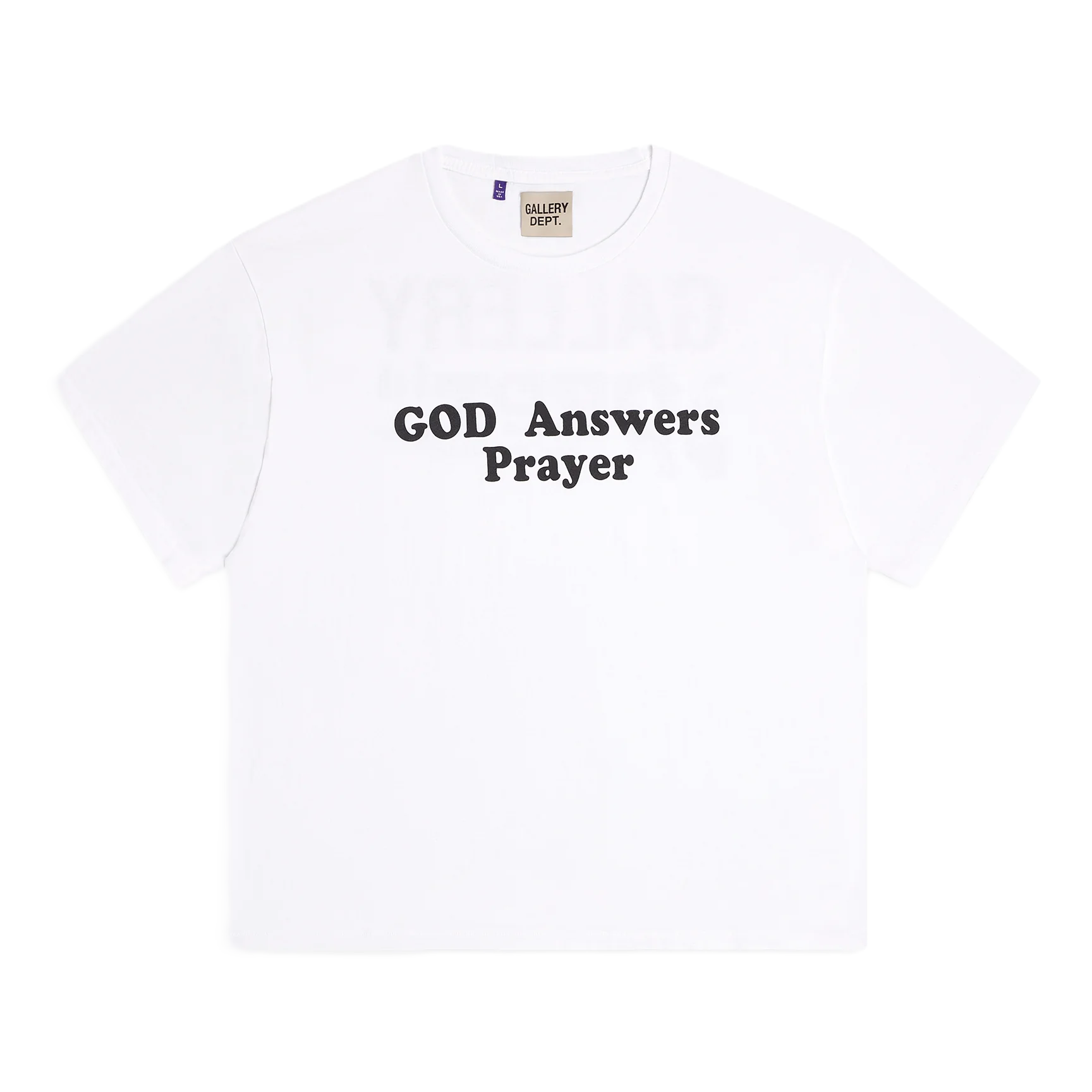 Gallery Dept. God Answers Prayers Tee - White