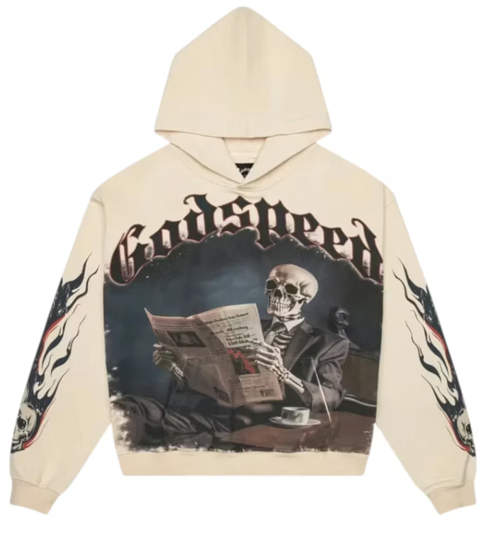 Godspeed Black Monday Hoodie Cream