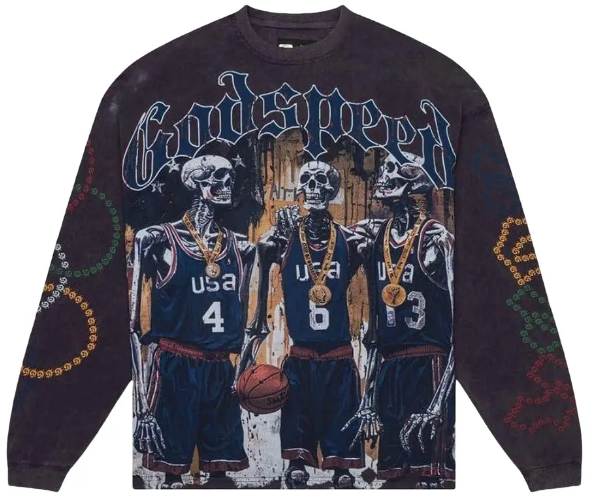 Godspeed Dream Team 24 L/S Tee Black