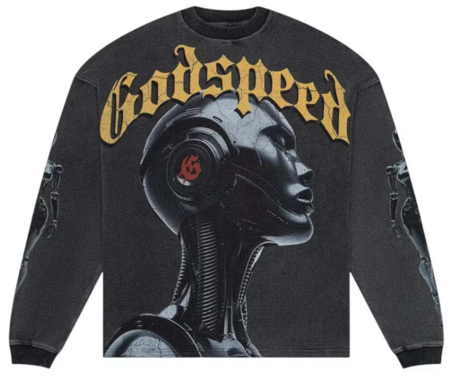 Godspeed Alexa L/S Tee Black