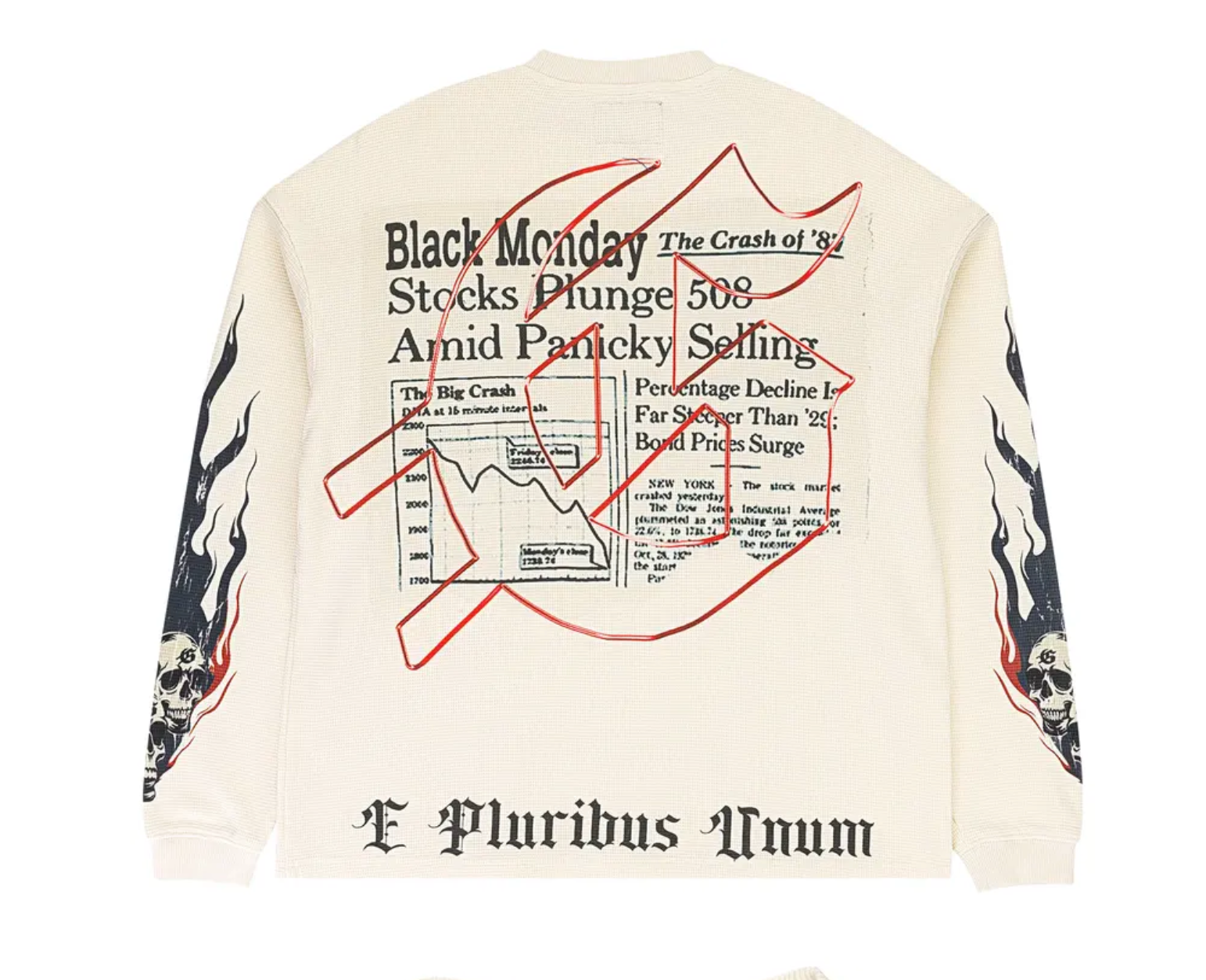 Godspeed Black Monday Thermal Long-Sleeve T-Shirt 'Bone'