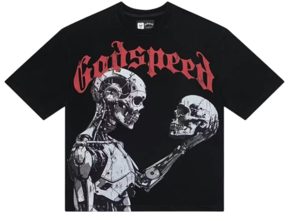 Godspeed Mankind VS AI III Tee Black/Red