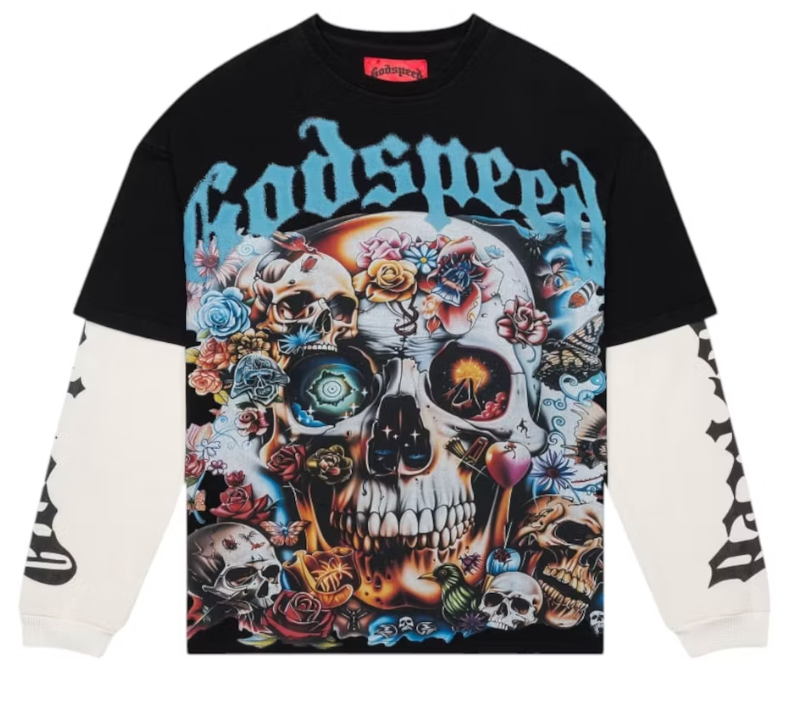 Godspeed Eternal Dream Layered thermal Black