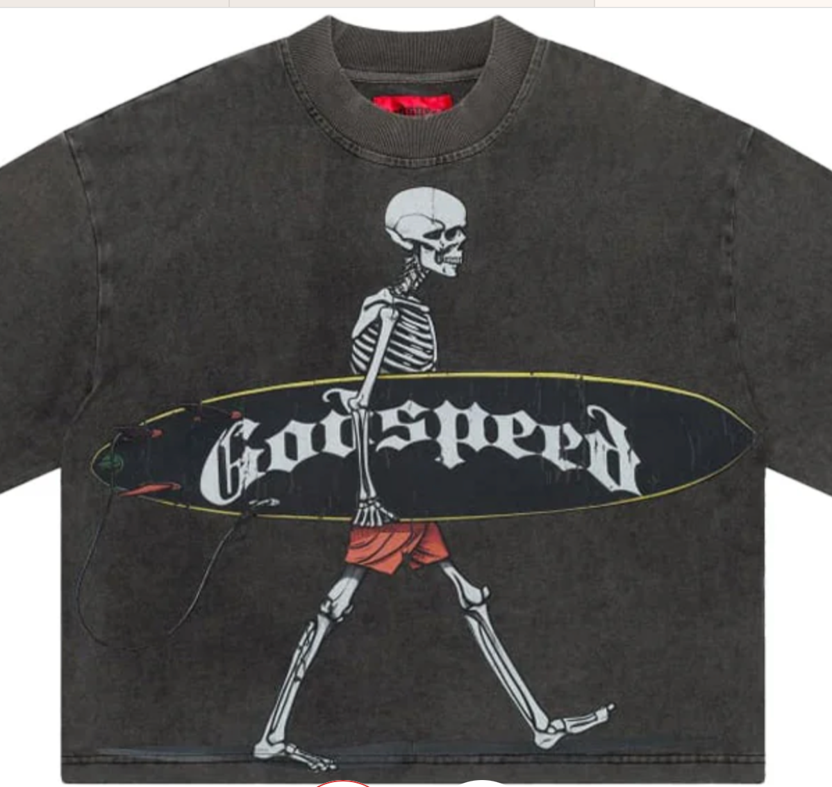 Godspeed Surf day tee Black