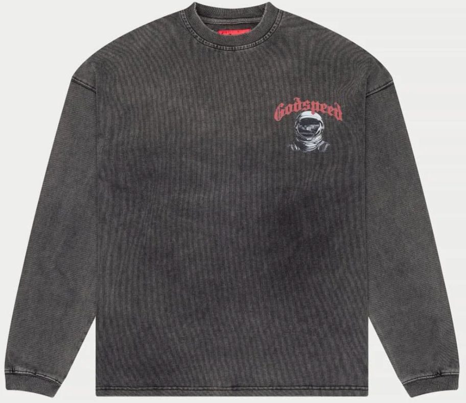 Godspeed Apollo 11 L/S Tee Black
