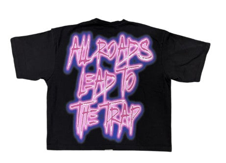 Godspeed Booby Trap Night Tee Black