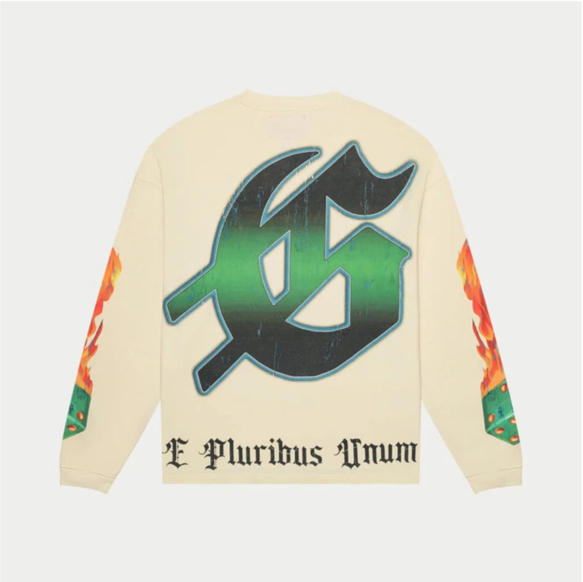 Godspeed Lifes a Gamble L/S Tee Bone