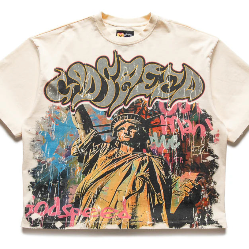 Godspeed New York Vandal Tee Cream