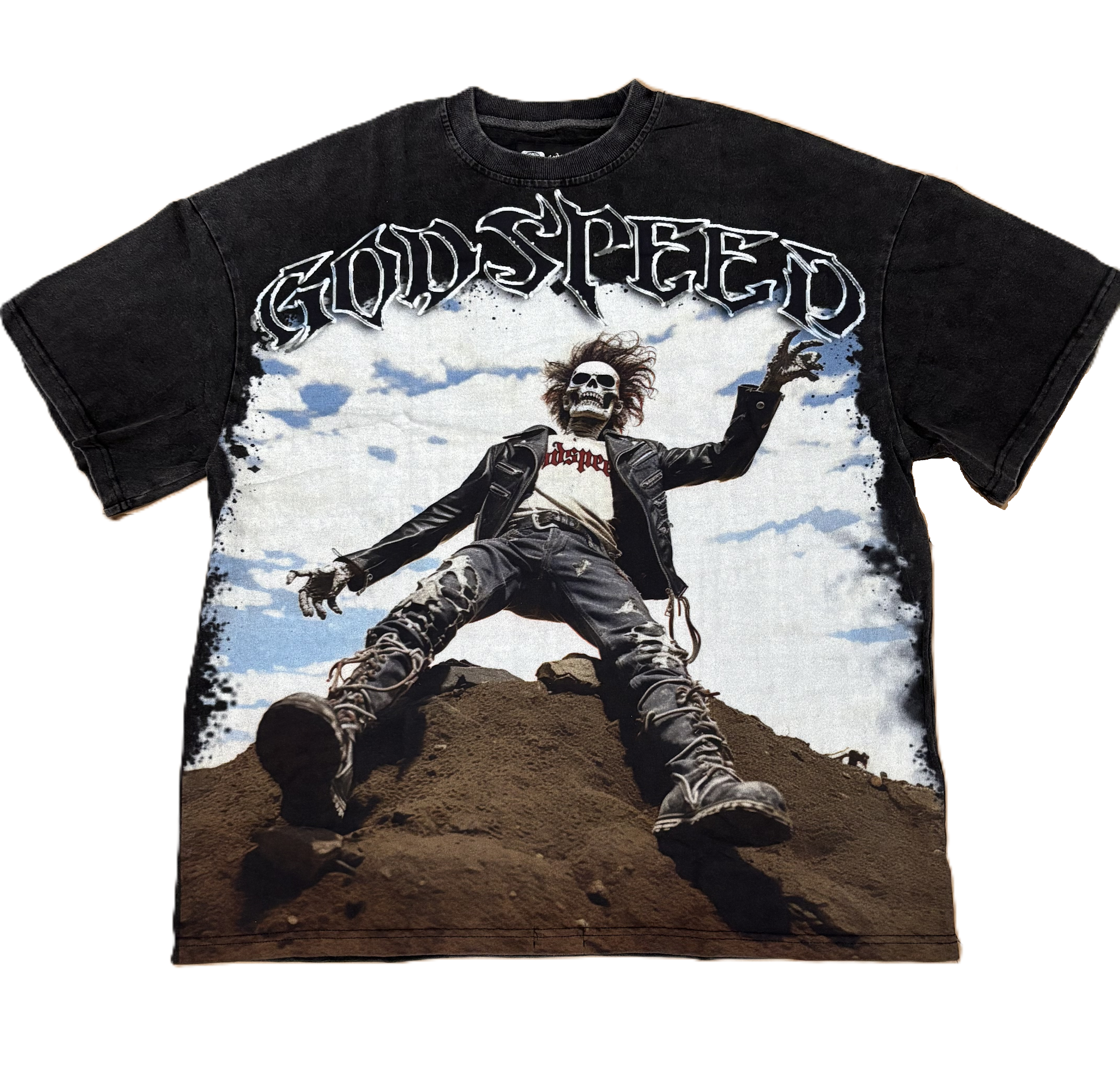 Godspeed Rocker Layered Tee - Black
