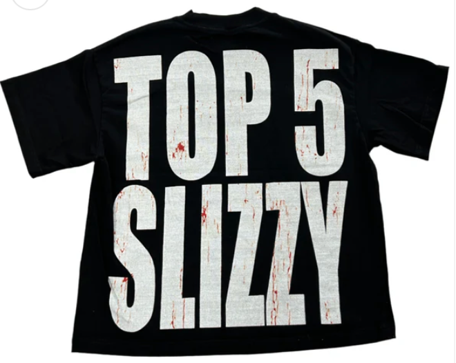 Godspeed Slizzy Liberty Tee Top 5 (black)