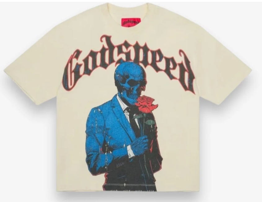 Godspeed Smell The Rose Tee Bone