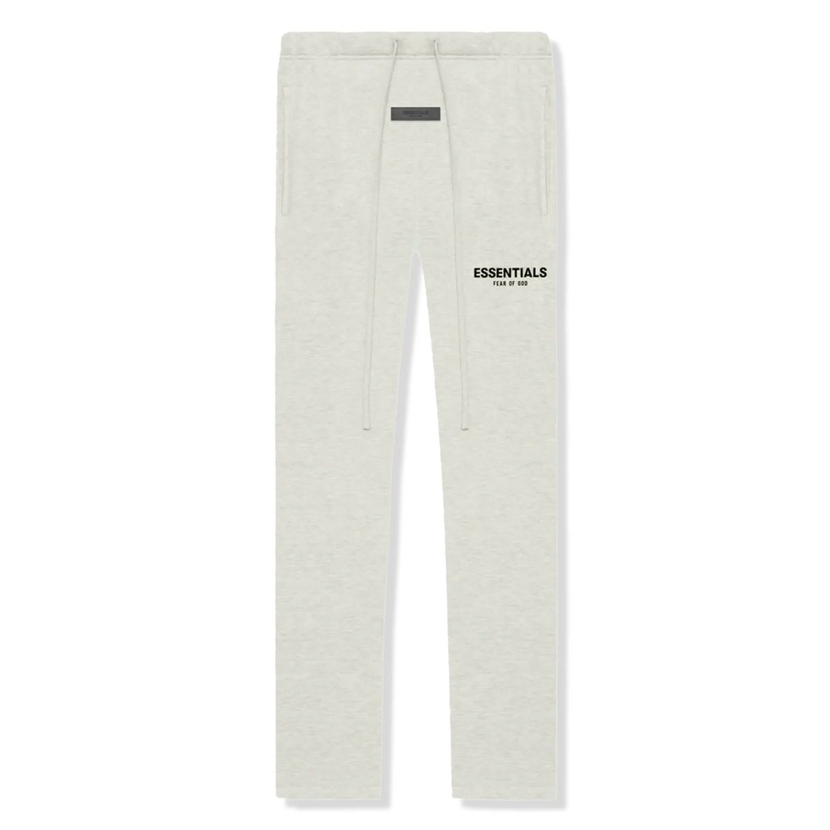 Fear of God Essentials Light Oatmeal Relaxed Sweatpants (SS22)
