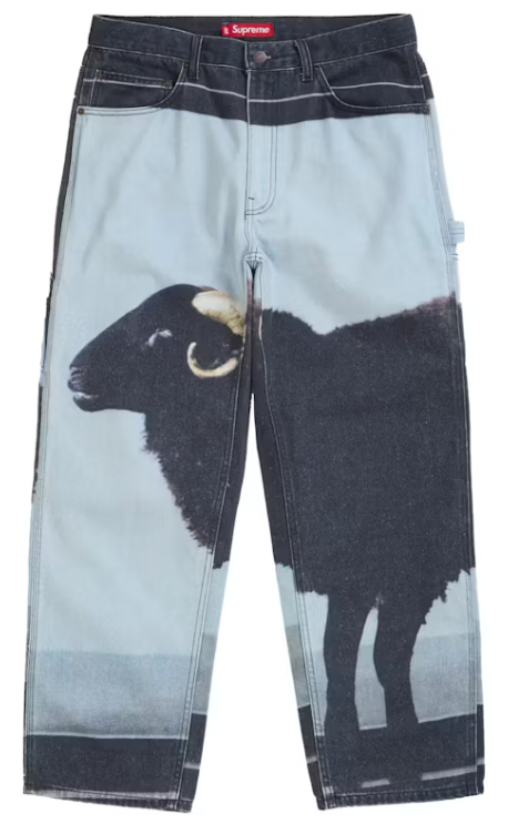 Supreme Damien Hirst Painter Jeans Black
