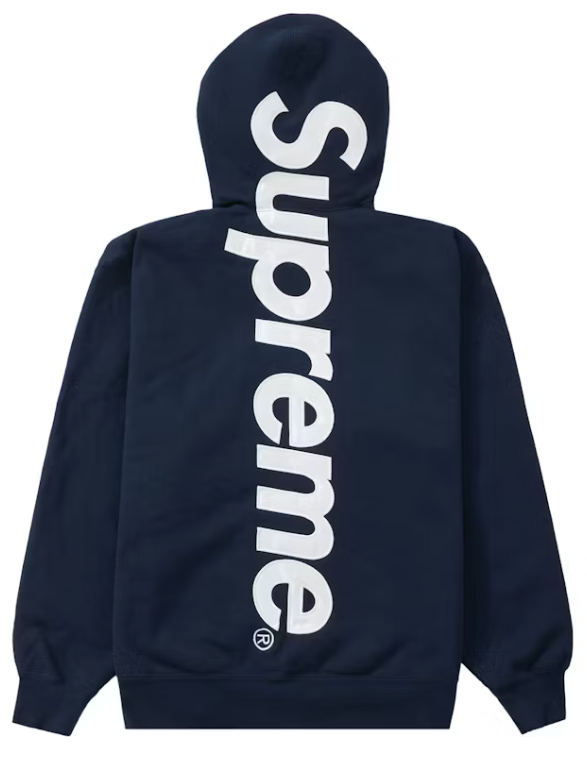 Supreme Applique Hoodie Navy
