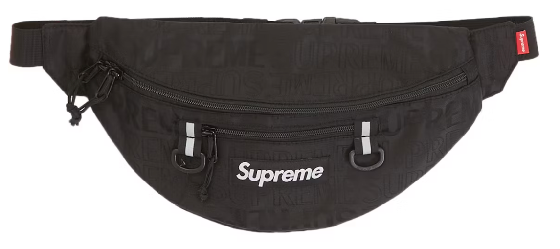 Supreme waist bag black (SS19)