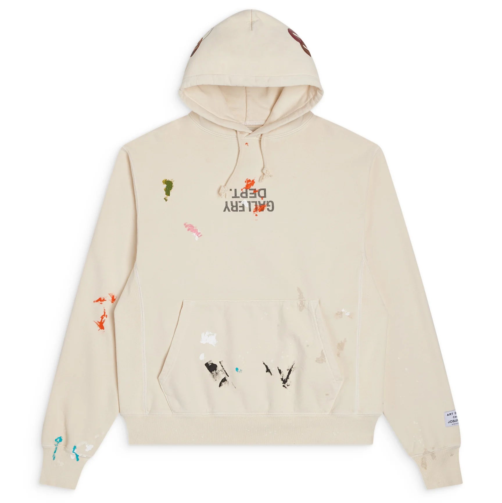 Gallery Dept. G-Patch Fucked Up Logo Hoodie - Cream
